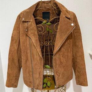 Blank NYC Tan Suede Women's Jacket